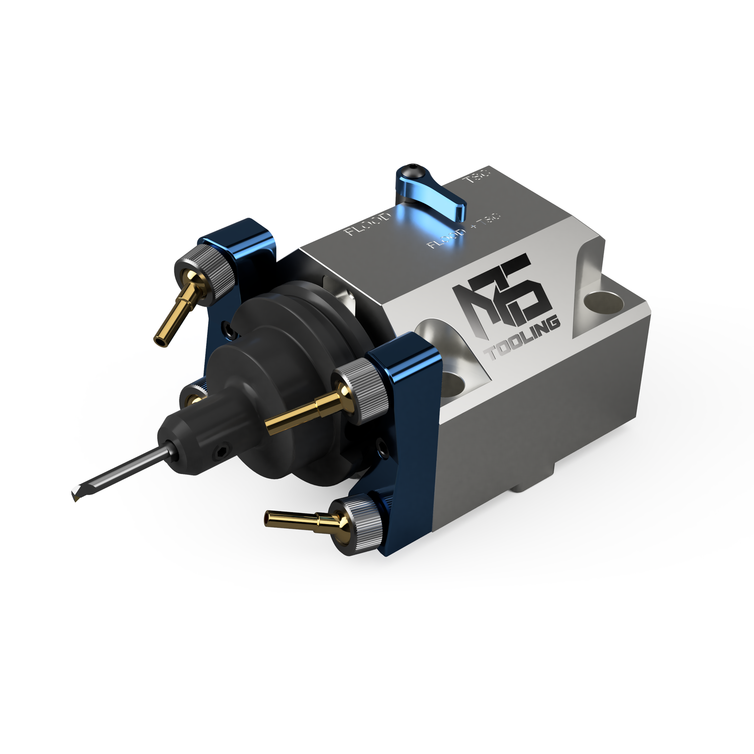 M06-T1 Quick-Change Tool Block | CAT 40 & BT 40 Milling Holder to Lathe Turret Adapter | M06 Series