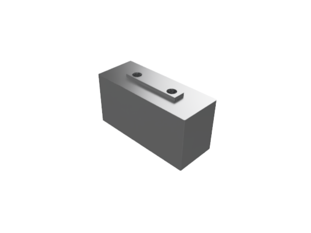 Tall Self Centering Vice Soft Jaw Blanks
